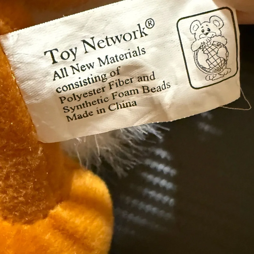 🐰 Vintage 2001 Nestlé Nesquik Bunny Plush – “N” Shirt – Toy Network Plush - Picture 10 of 12